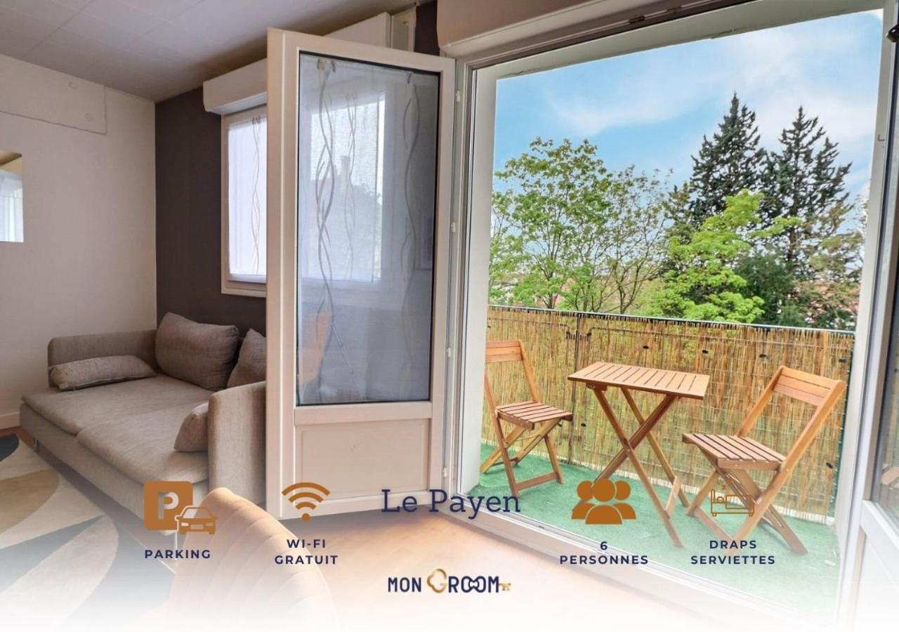 Le Payen - 3 Chb Confort - Balcon - Mon Groom Troyes Eksteriør bilde